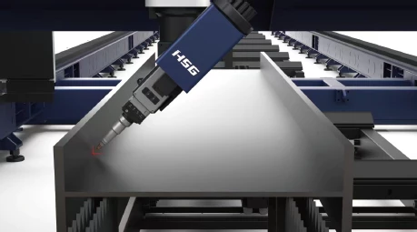 HSG laser bus-based laser cutting heads
